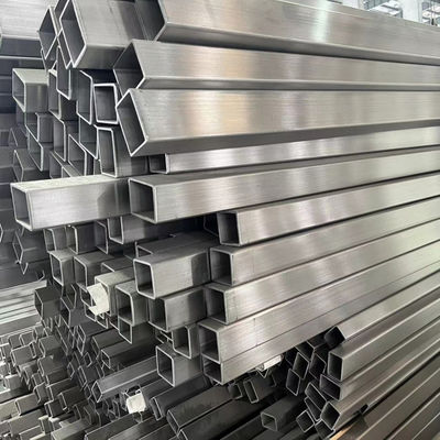 Manufacturers Direct Sale Seamless Square Stainless Steel Pipes 304 316L for Industrial Applications