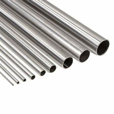 304 AISI Stainless Steel Pipes 5.8m SS316 316L Rectangular Tube 410s Outside Mirror Inside Non Polished