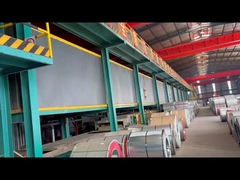 Spirale di acciaio galvanizzato DX51D Z30 Z60 immersa a caldo da 3 mm a 16 calibri senza spangola per il tetto